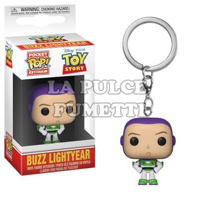 DISNEY: TOY STORY: BUZZ LIGHTYEAR - POP FUNKO POCKET KEYCHAN 4 CM